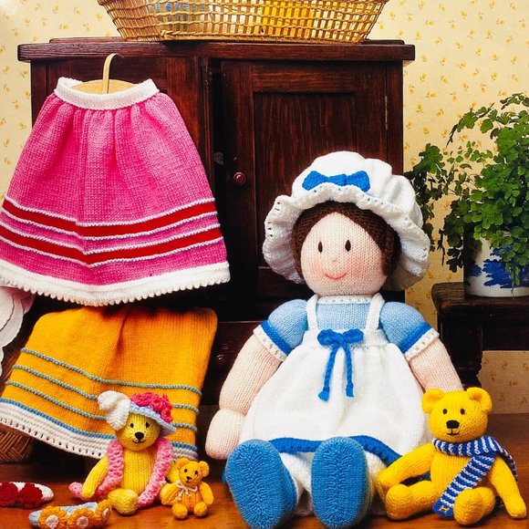 Jean Greenhowe's Jemima-Jane and Friends Pattern Booklet (1997) - Picture 6 of 10